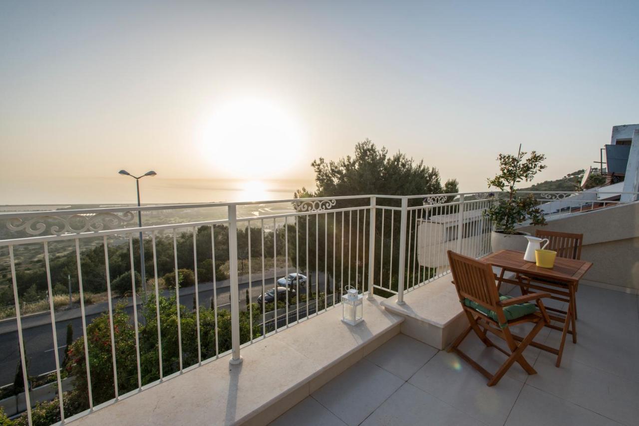 Eshkol Housing Haifa - Luxury Villa Panoramic Sea View Exterior foto